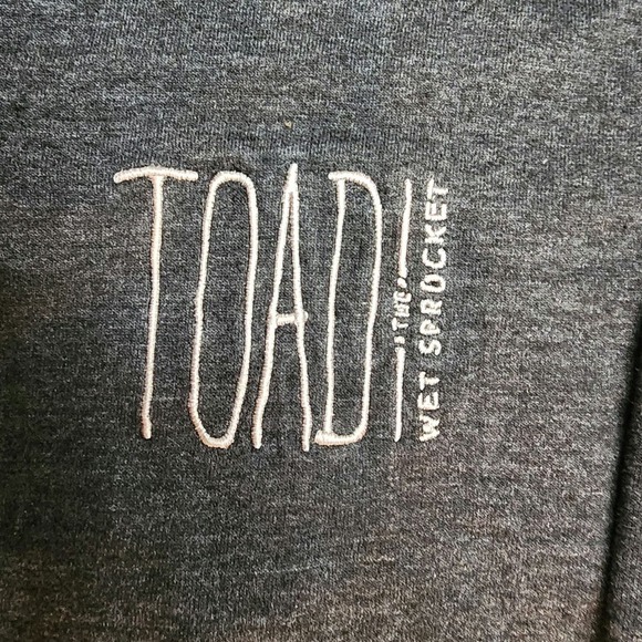 Vintage Toad the Wet Sprocket Zip Hoodie by Independent Trading Company Medium - Picture 3 of 5